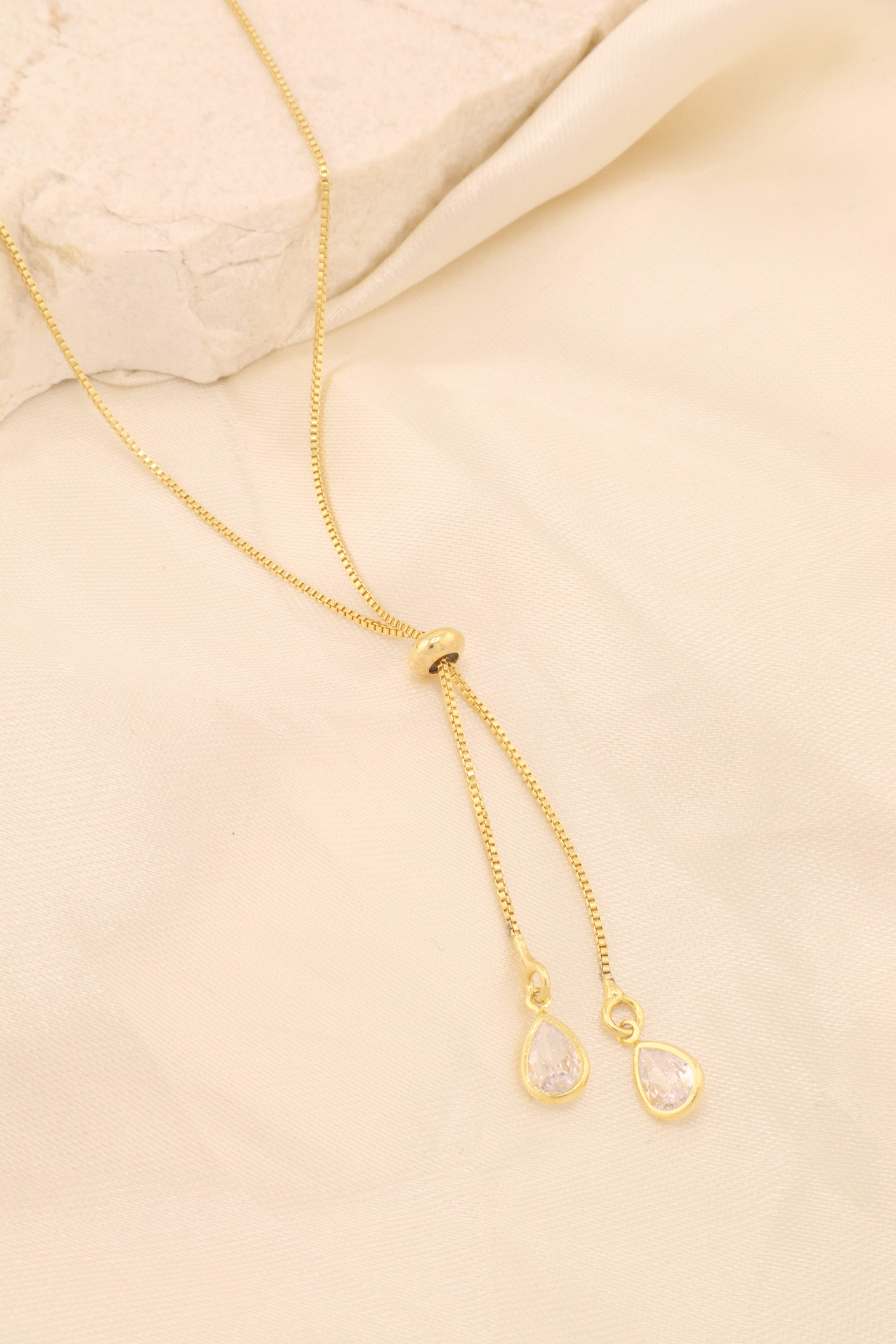 GARGANTILHA GRAVATINHA GOTA ZIRC