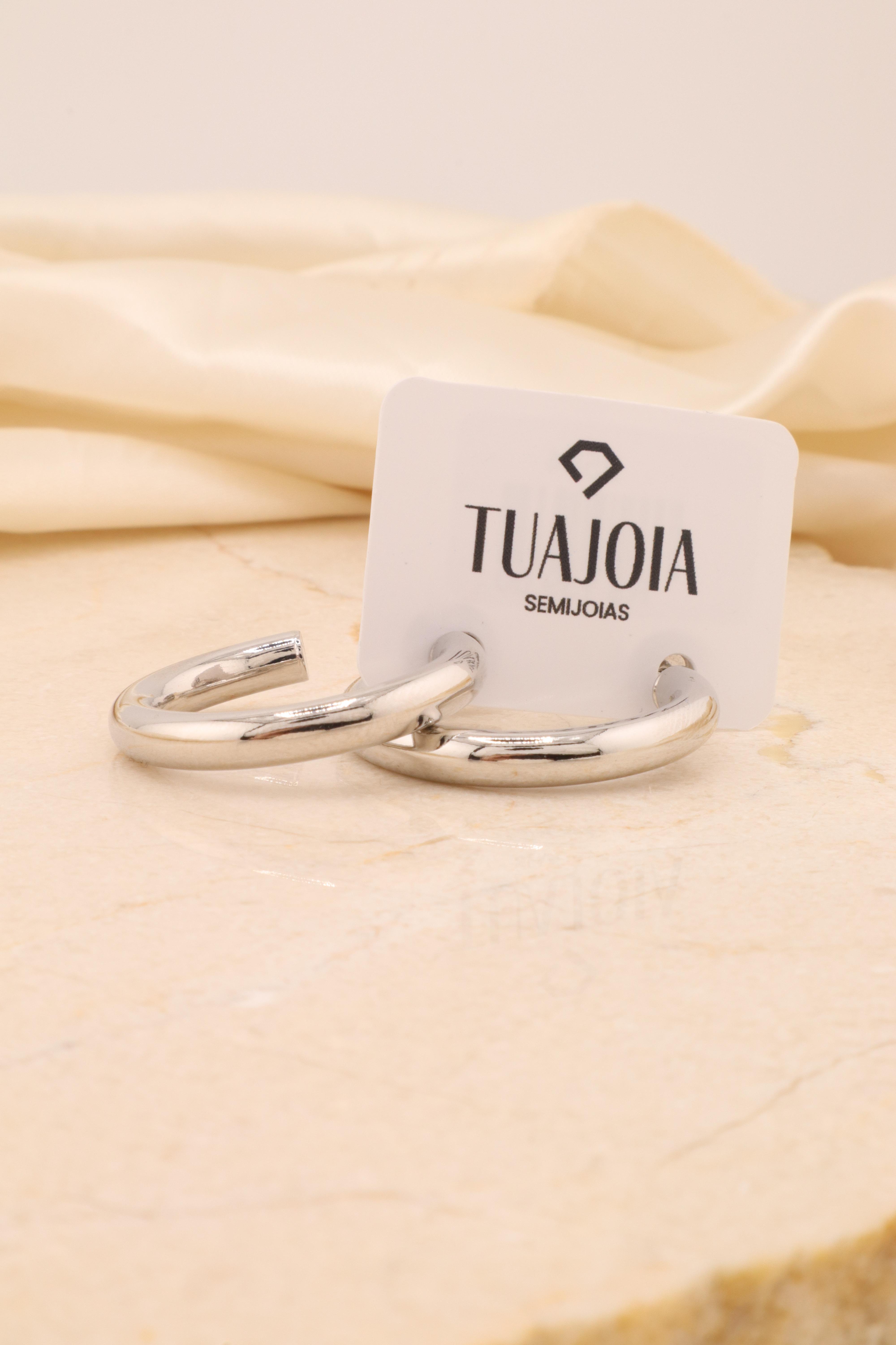 ARGOLA TUBO FINA RÓDIO M