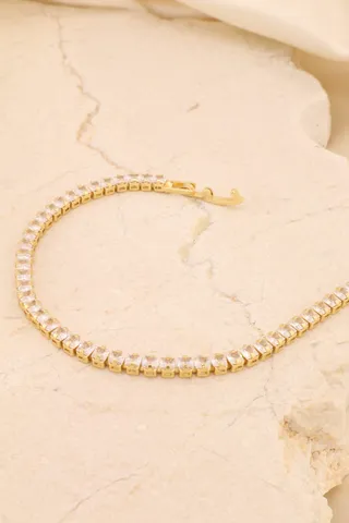 PULSEIRA RIVIERA QUADRADA 19 CM