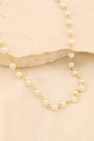 CHOKER PÉROLAS 40CM