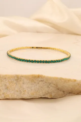 PULSEIRA RIVIERA VERDE ELÁSTICA