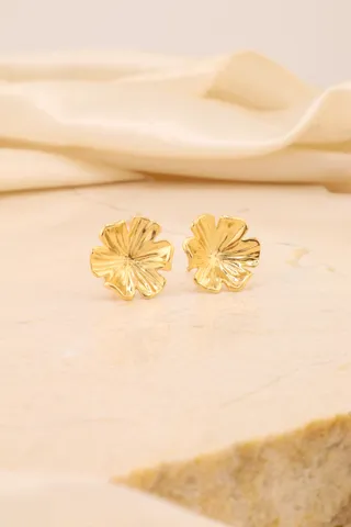 BRINCO FLOR ABAULADA TRABALHADA