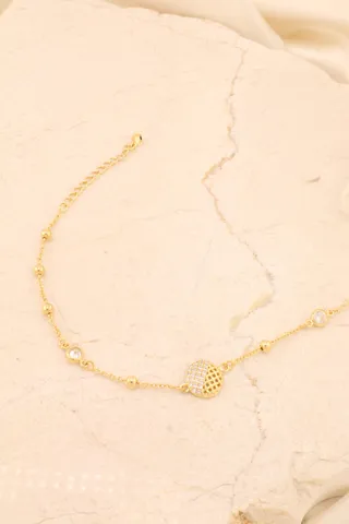 PULSEIRA CÍRCULO MEIO ZIRCÔNIA